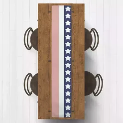 Discount Kirklands Home July 4th Simple Stripe Decorative Table Runner