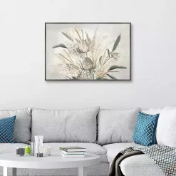Hot Kirklands Home Juno Framed Canvas Art Print Tan