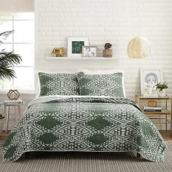 Online Kirklands Home Justina Blakeney Aisha Queen Quilt Set Green