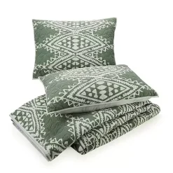 Online Kirklands Home Justina Blakeney Aisha Queen Quilt Set Green