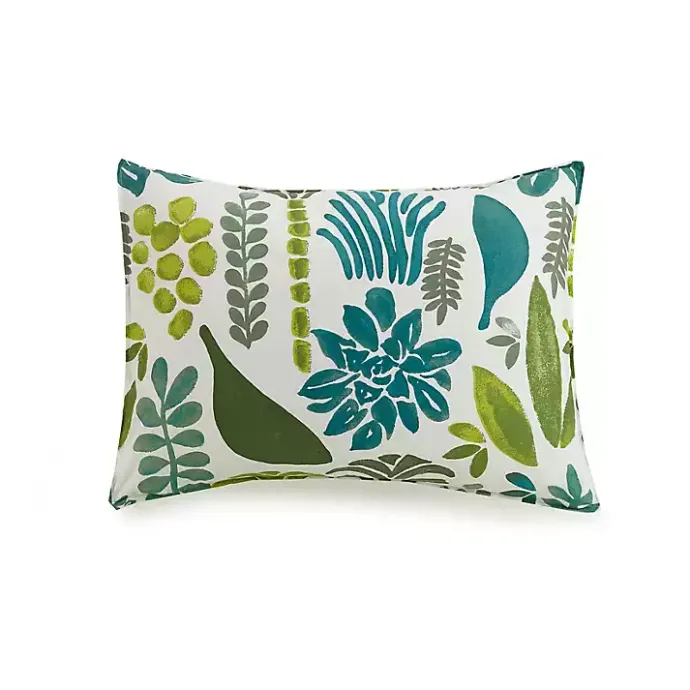 Clearance Kirklands Home Justina Blakeney Green Jardin King Duvet Set