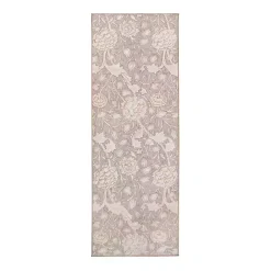 Online Kirklands Home Kalini Natural Floral Washable Runner, 2x7
