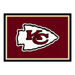 Hot Kirklands Home Kansas City Chiefs Area Rug, 4x6 Red