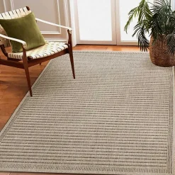 Discount Kirklands Home Kaya Natural Gradient Indoor/Outdoor Area Rug, 6x9 Tan