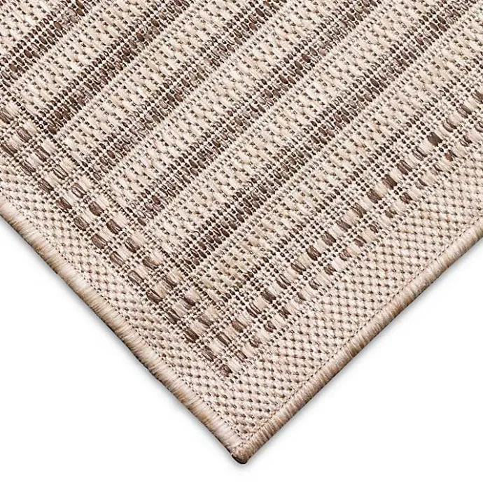 Discount Kirklands Home Kaya Natural Gradient Indoor/Outdoor Area Rug, 6x9 Tan