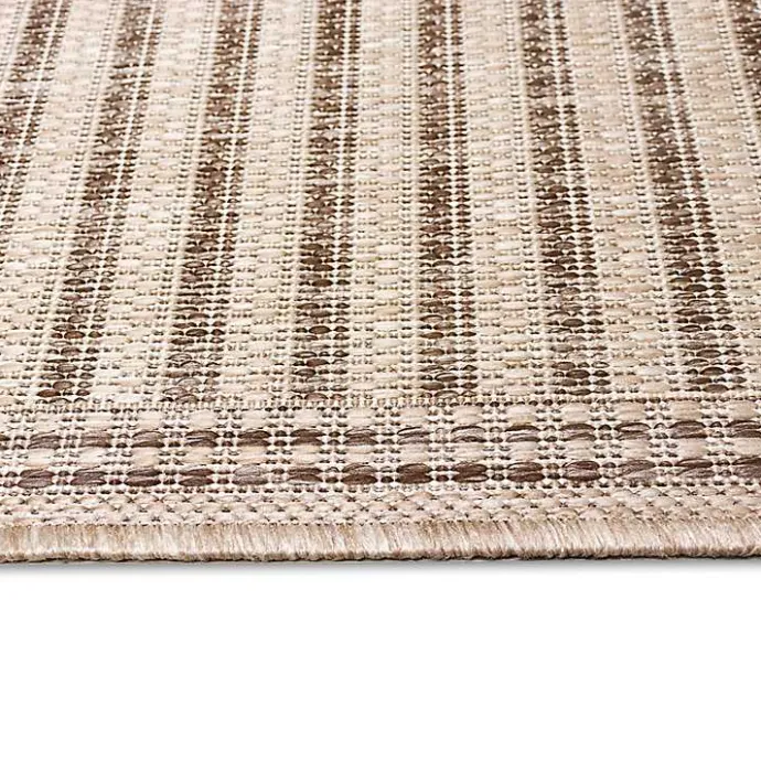 Discount Kirklands Home Kaya Natural Gradient Indoor/Outdoor Area Rug, 6x9 Tan
