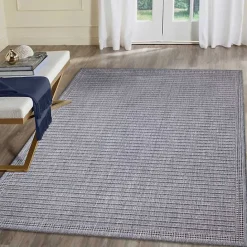 Sale Kirklands Home Kaya Navy Gradient Indoor/Outdoor Area Rug, 6x9 Blue