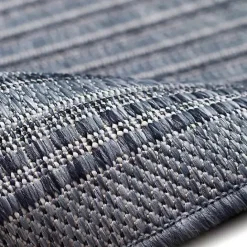 Sale Kirklands Home Kaya Navy Gradient Indoor/Outdoor Area Rug, 6x9 Blue