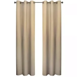 Hot Kirklands Home Khaki Room Darkening Curtain Panel Set, 84 in. Tan