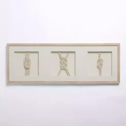 New Kirklands Home Knot Shadowbox Wall Plaque