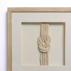 New Kirklands Home Knot Shadowbox Wall Plaque