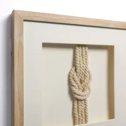 New Kirklands Home Knot Shadowbox Wall Plaque