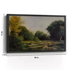 Hot Kirklands Home La Clairiere Framed Canvas Art Print, 32x48