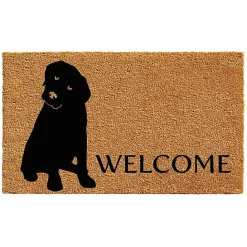 Online Kirklands Home Labrador Welcome Doormat
