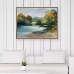 New Kirklands Home Lacu II Framed Canvas Art Print