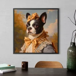 Hot Kirklands Home Lady Philippa Poshpaws Framed Art Print Multi