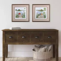 Online Kirklands Home Lake Dock Framed Art Prints, Set of 2 Multi