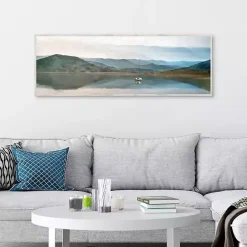 Clearance Kirklands Home Lake Harmony Framed Canvas Art Print Multi