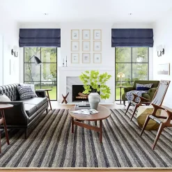 Discount Kirklands Home Lake Striped Emily Henderson x RugsUSA Rug, 5x8