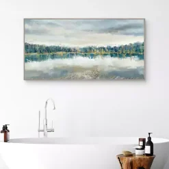 Discount Kirklands Home Lakeside Luxe Framed Canvas Art Print