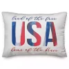 Best Kirklands Home Land of the Free Indoor/Outdoor Lumbar Pillow