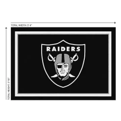 Online Kirklands Home Las Vegas Raiders Area Rug, 4x6 Blue