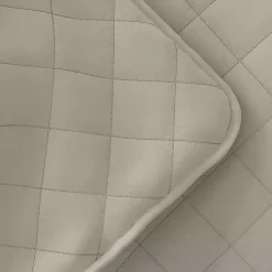 Clearance Kirklands Home Latte Stitched Diamond 3-pc. Queen Quilt Set Tan
