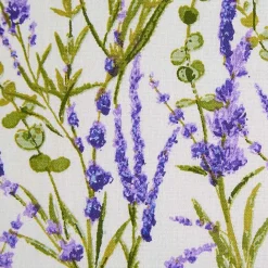 Kirklands Home Lavender Fields Round Tablecloth