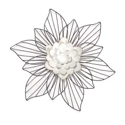 Hot Kirklands Home Layered Flower Metal Wall Plaque