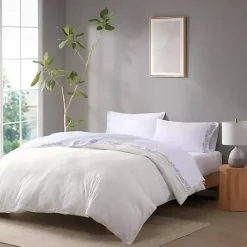 Sale Kirklands Home Leafy Vine Hem Microfiber 4-pc. Full Sheet Set
