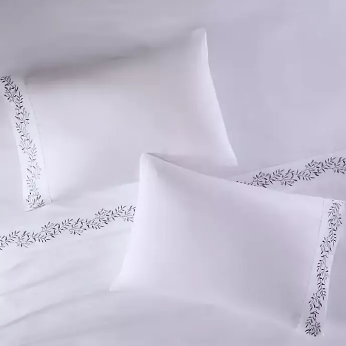 Sale Kirklands Home Leafy Vine Hem Microfiber 4-pc. Full Sheet Set