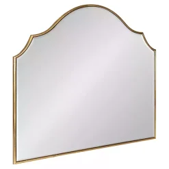 Hot Kirklands Home Leanna Gold Arched Frame Mirror