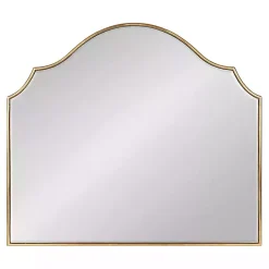 Hot Kirklands Home Leanna Gold Arched Frame Mirror