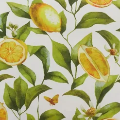 Best Kirklands Home Lemon Blooms Outdoor Pillow