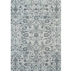 Hot Kirklands Home Light Blue Alex Area Rug, 5x7