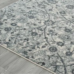 Hot Kirklands Home Light Blue Alex Area Rug, 5x7