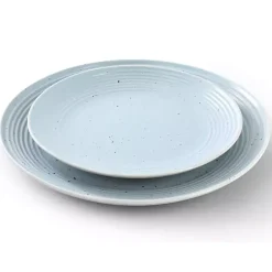New Kirklands Home Light Emilia Stoneware 16-pc. Dinnerware Set Blue