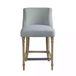 Sale Kirklands Home Light Martha Stewart Delaney Counter Stool Blue