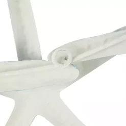 Kirklands Home Light Blue Metal Overlapping Starfish Wall Plaque
