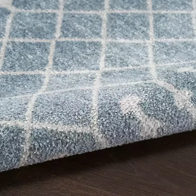 Sale Kirklands Home Light Moroccan Washable Accent Rug, 2x4 Blue