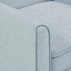 Best Kirklands Home Light Slipcover Armchair Blue