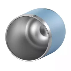 New Kirklands Home Light Stainless Steel Wine Tumbler Blue