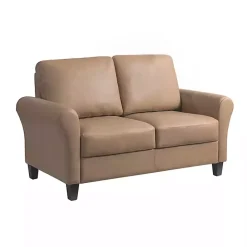 Sale Kirklands Home Light Walter Loveseat Brown