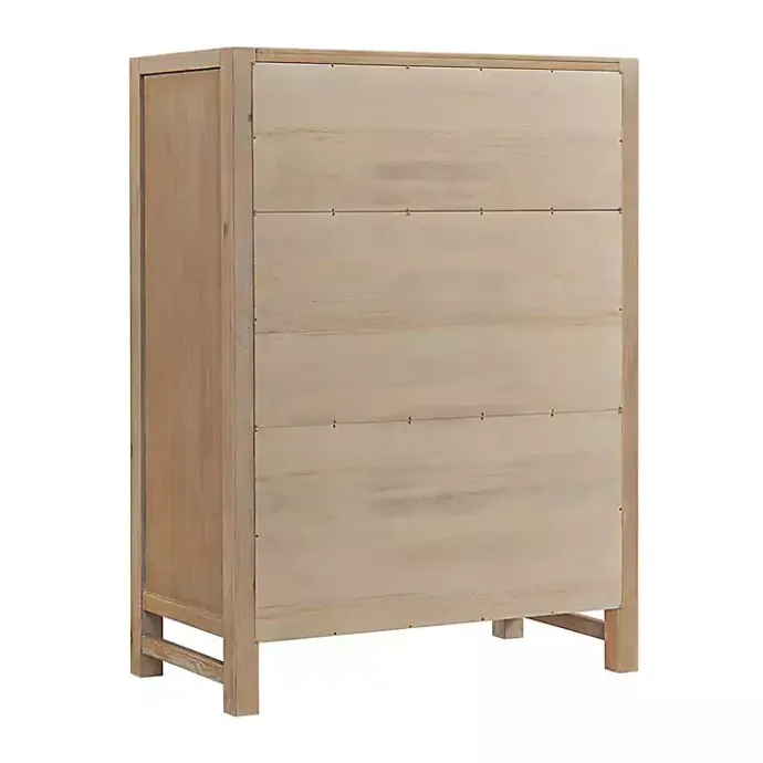 Online Kirklands Home Light Driftwood 5-Drawer Storage Chest Tan
