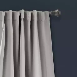 Sale Kirklands Home Light Blackout Curtain Panel Set, 84 in. Gray