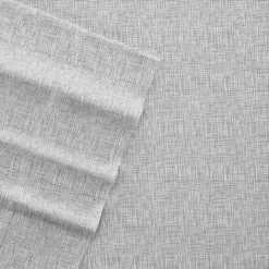 Kirklands Home Light Chambray 4-Pc. Queen Bed Sheet Set Gray