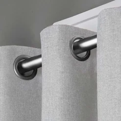 Hot Kirklands Home Light Lila Curtain Panel Set, 84 in. Gray