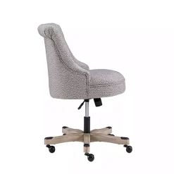 Online Kirklands Home Light Miller Tufted Office Chair Gray