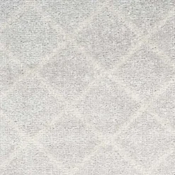 Kirklands Home Light Moroccan Washable Runner, 2x8 Gray