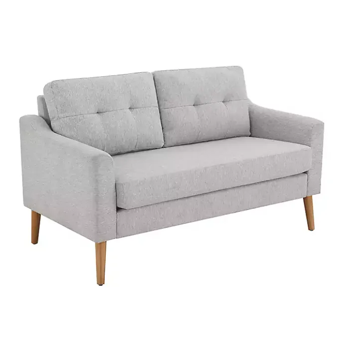Hot Kirklands Home Light 2-pc. Loveseat & Ottoman Set Gray